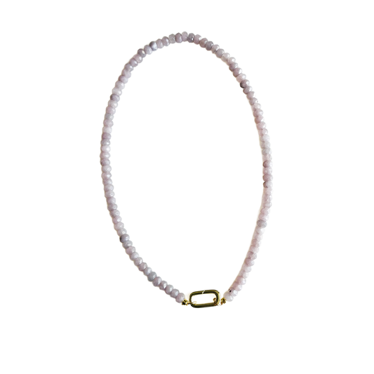 Mini Candy Necklaces: Light Gray