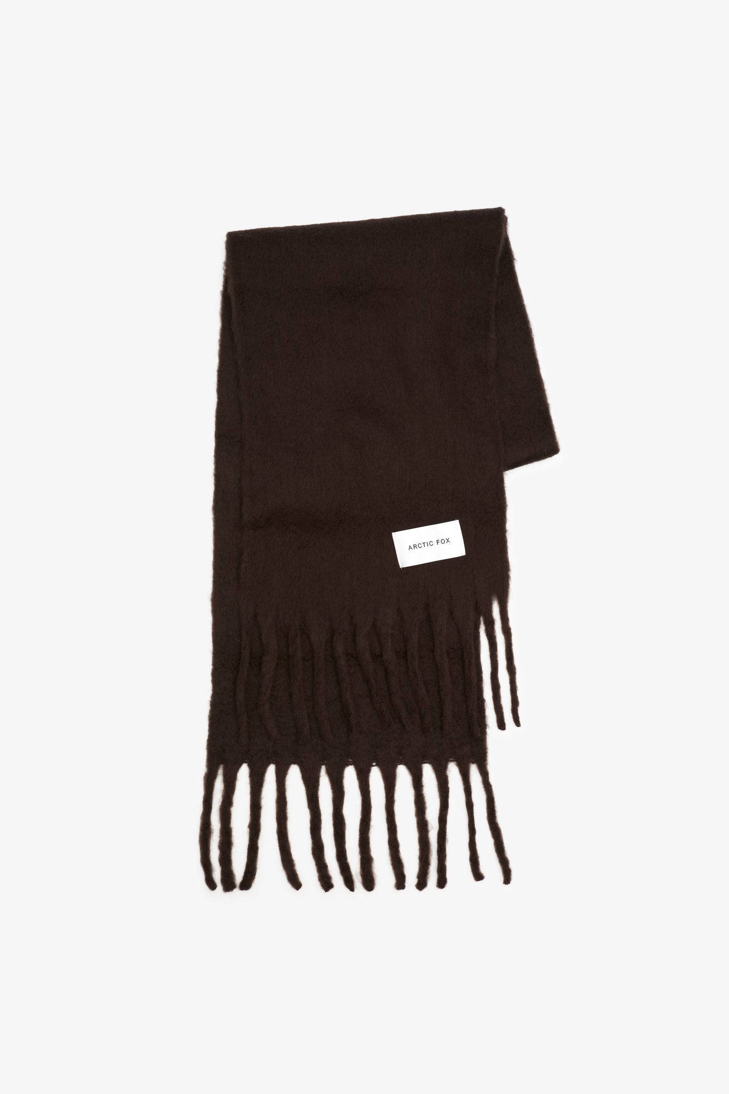 The Reykjavik Scarf - 100% Recycled - Ground Coffee