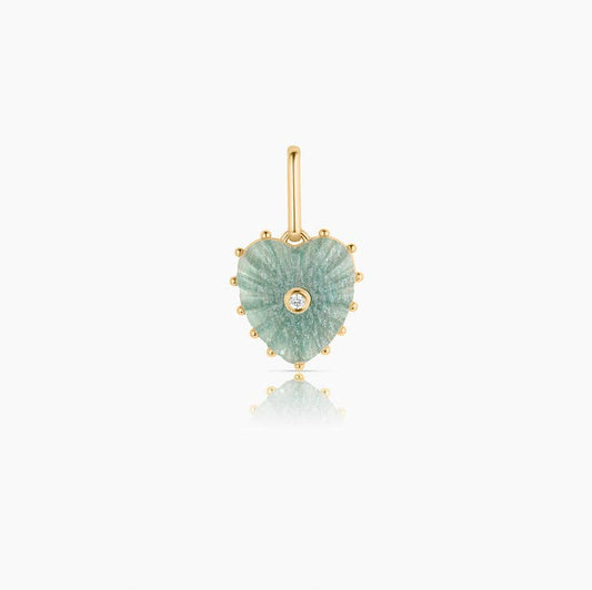 Isabel Amazonite Charm