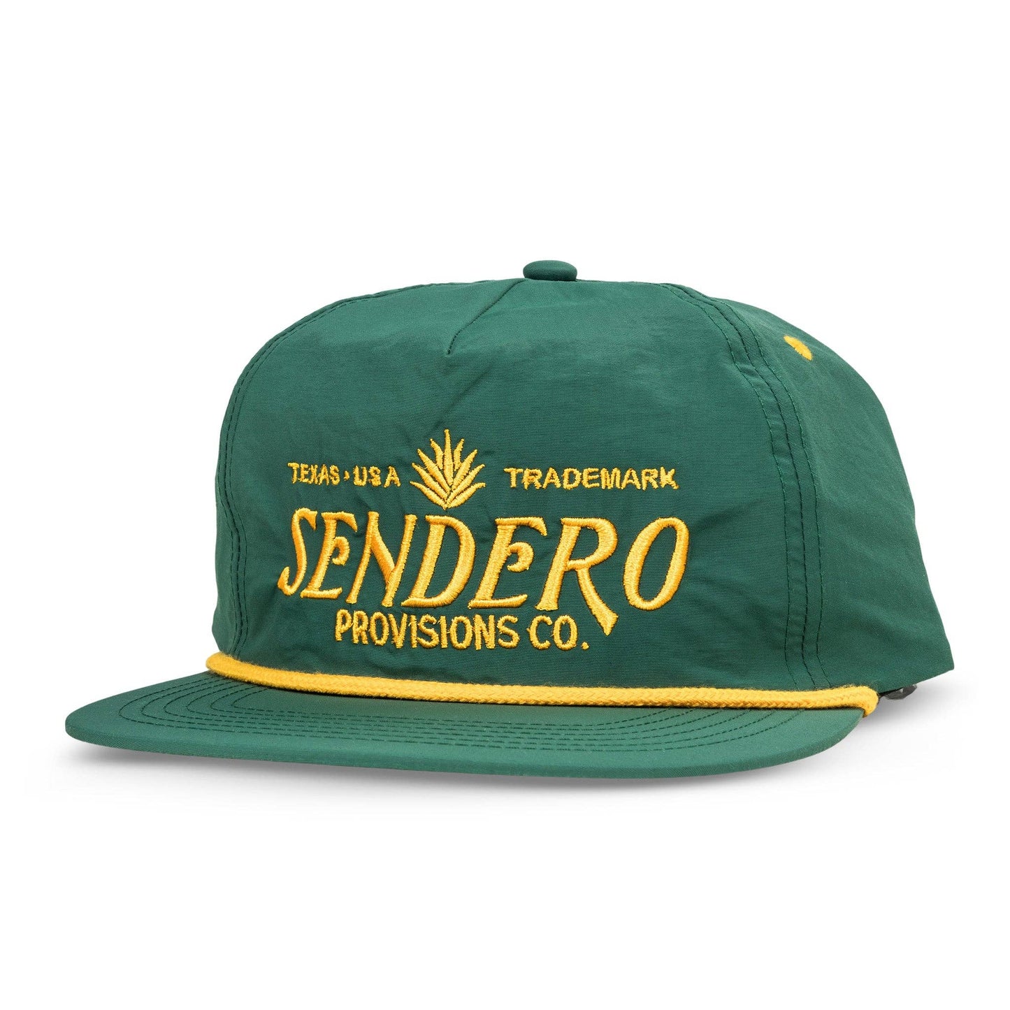 Sendero Hat: Green/Gold