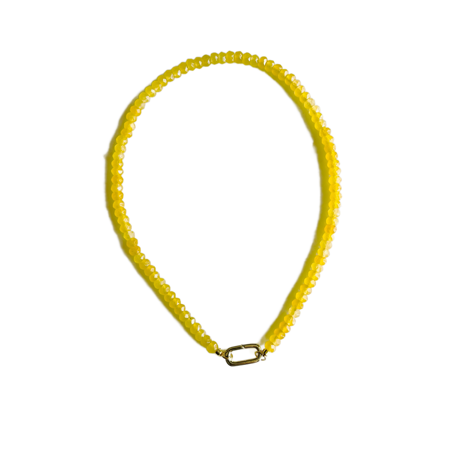 Mini Candy Necklaces: Golden Jade