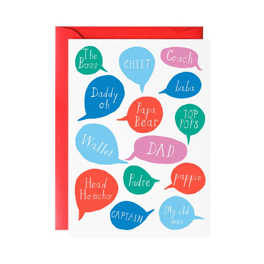 Head Honcho - Father's Day Greeting Card