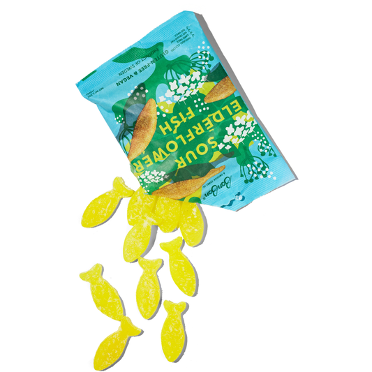 Sour Elderflower Fish - Swedish Candy