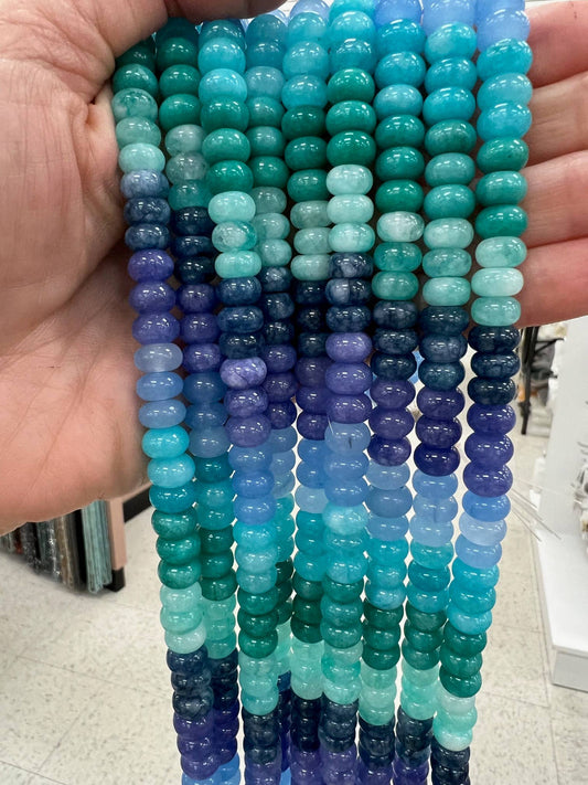 Lilly Gemstone Bead Necklace : Turks & Caicos
