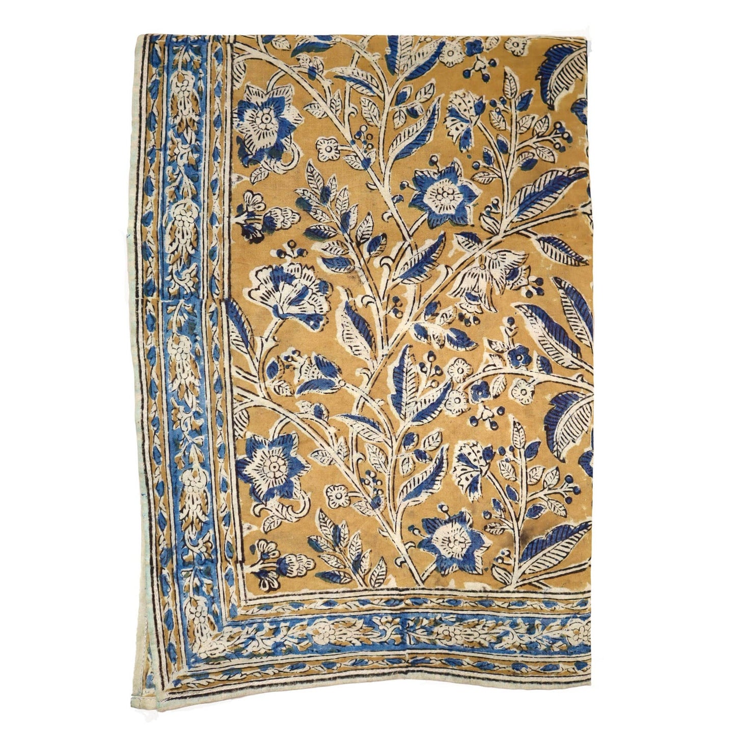 Sapphire Bloom - Cotton Bandana