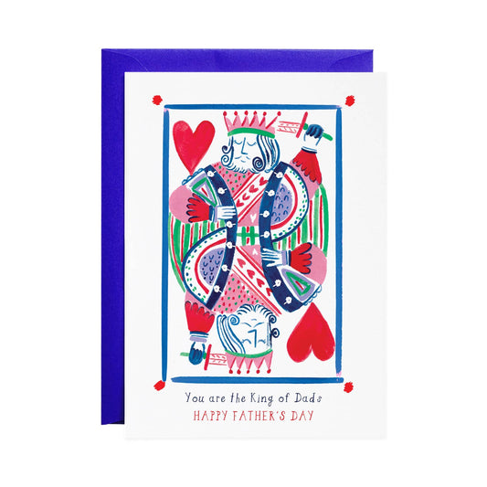 King - Father's Day Greeting Card