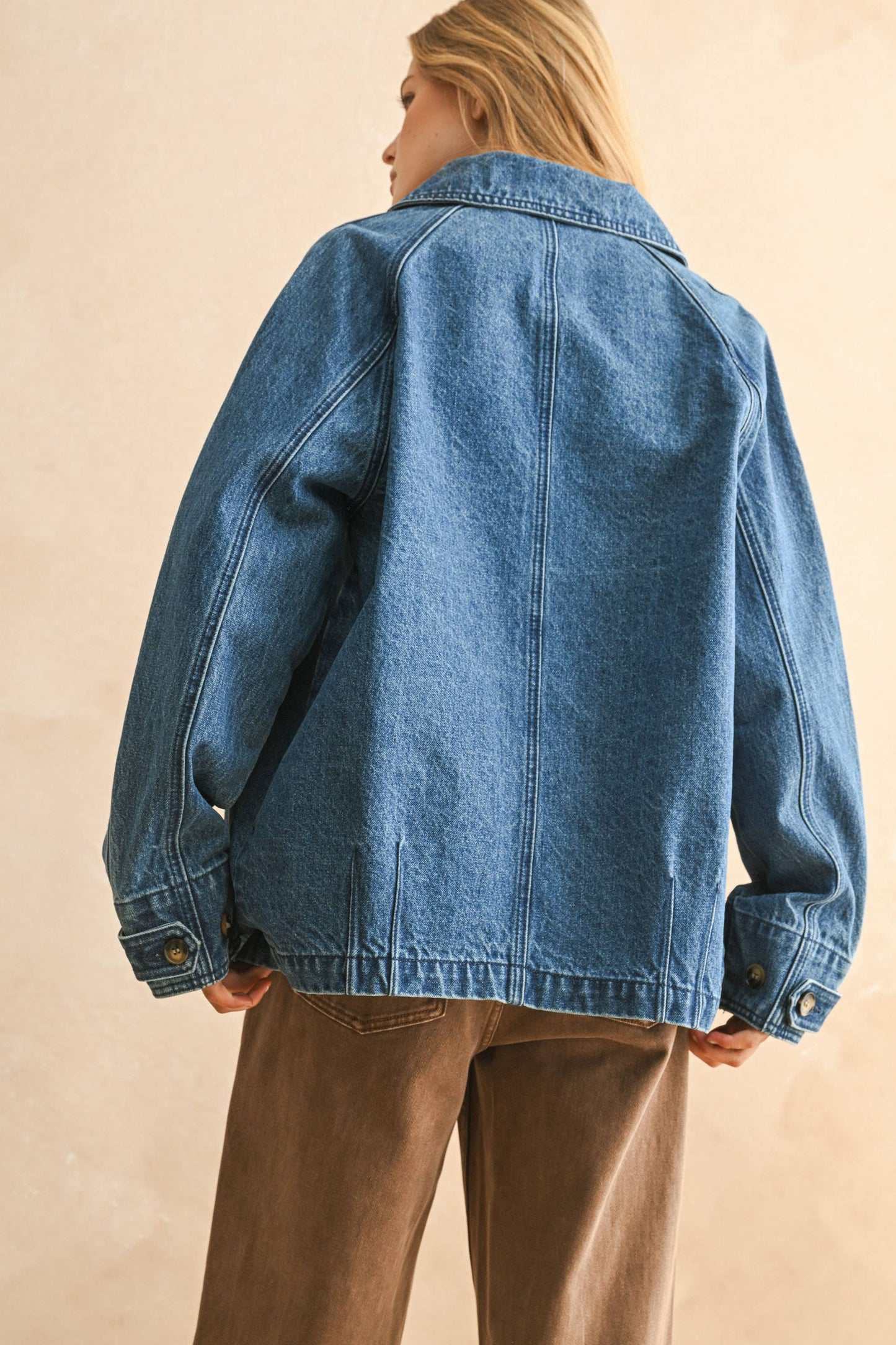 The Penny Denim Barn Jacket - Small
