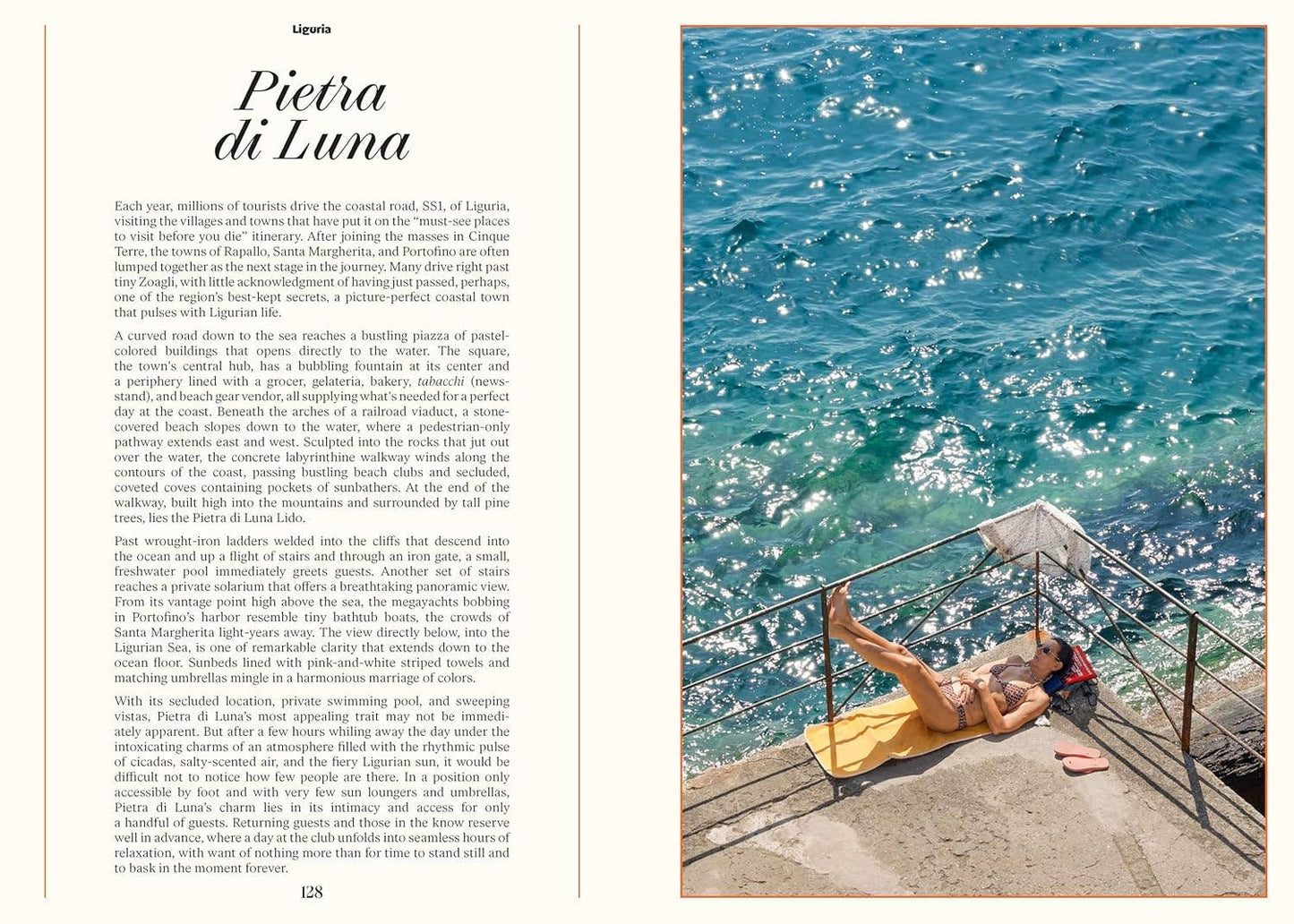 Lido - A tour of Italian Lidos with lush photography & Italian recipes