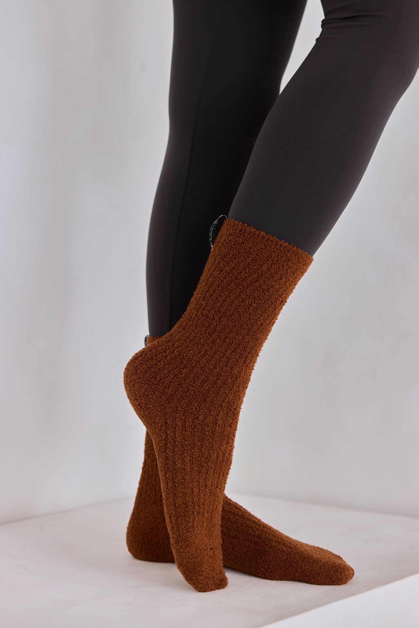 Cosy Socks - 100% Recycled - Sepia - FW25