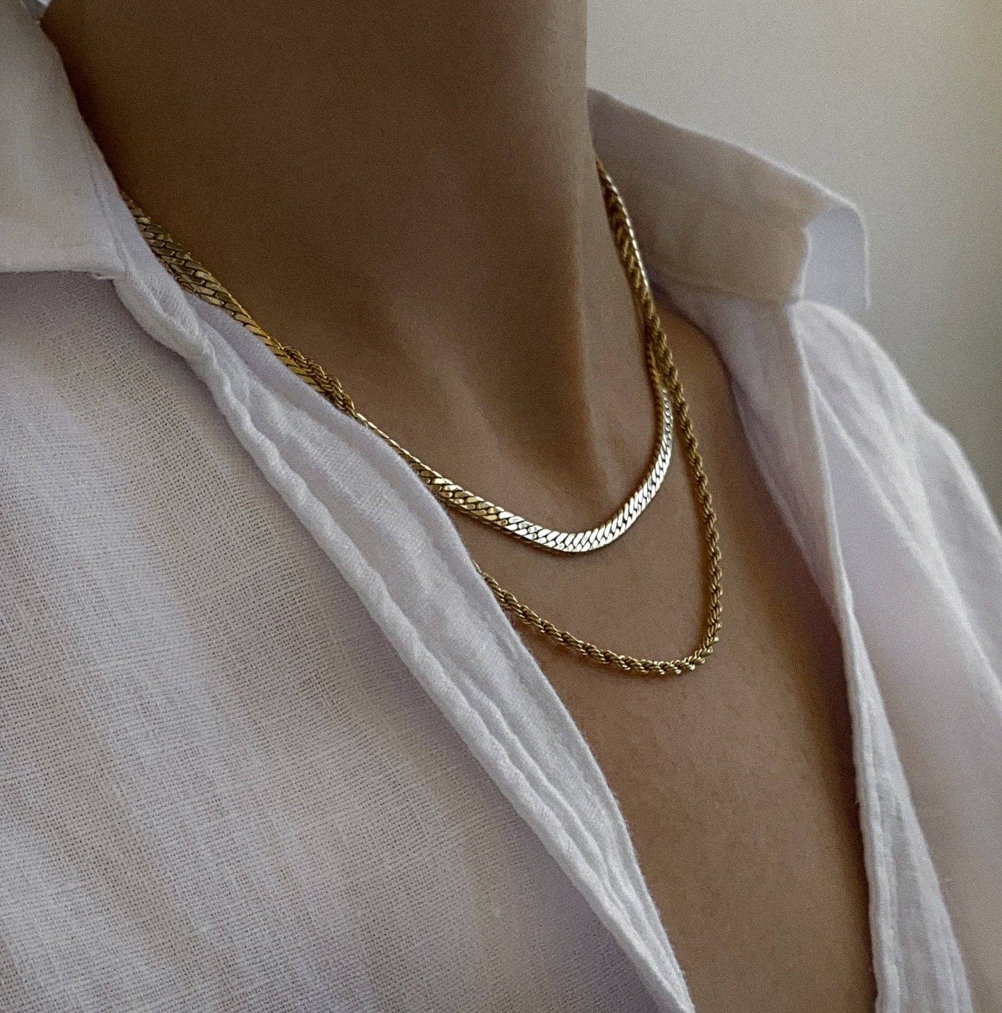 Mini Bowie Necklace | 18"