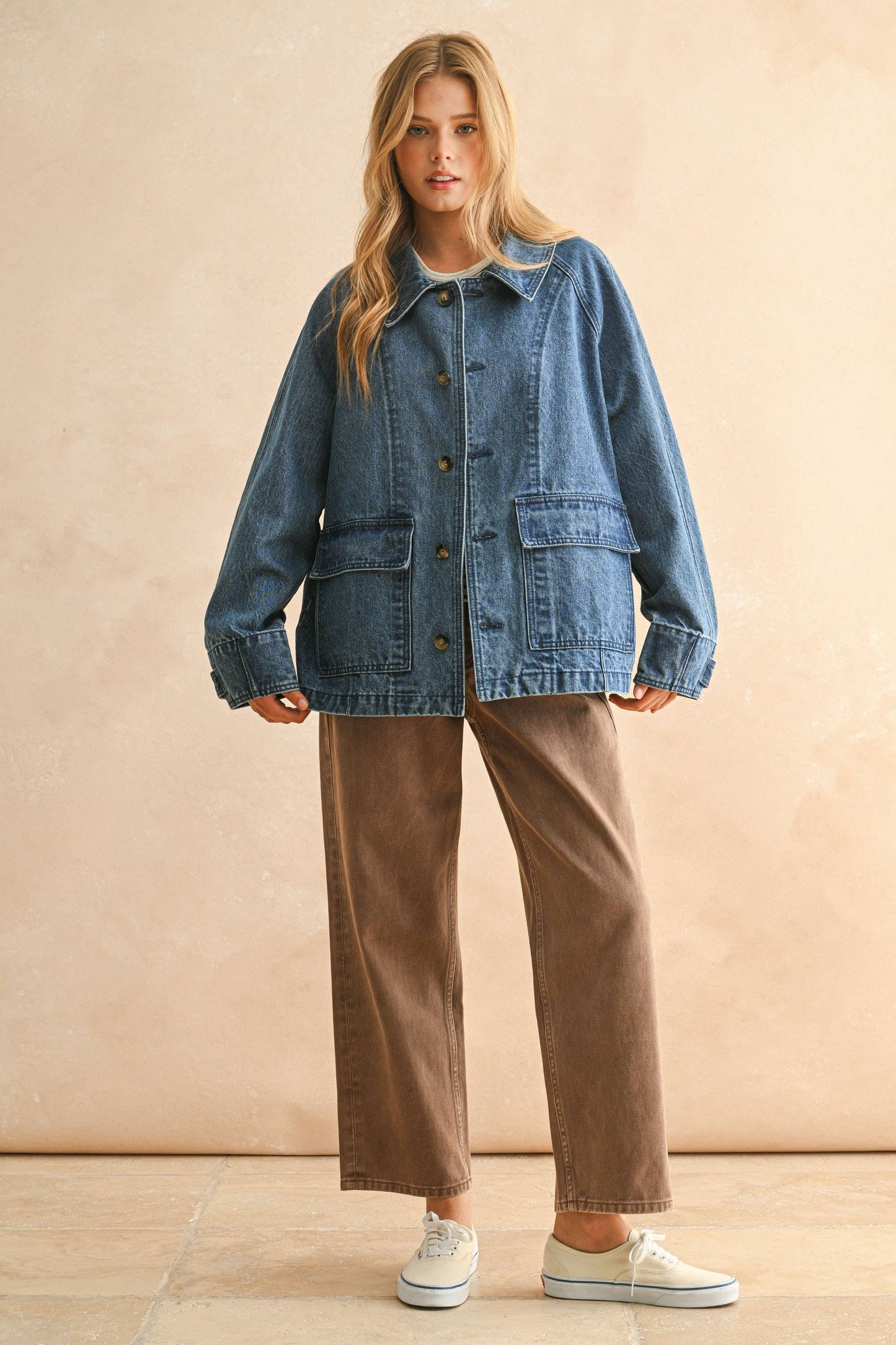 The Penny Denim Barn Jacket - Medium