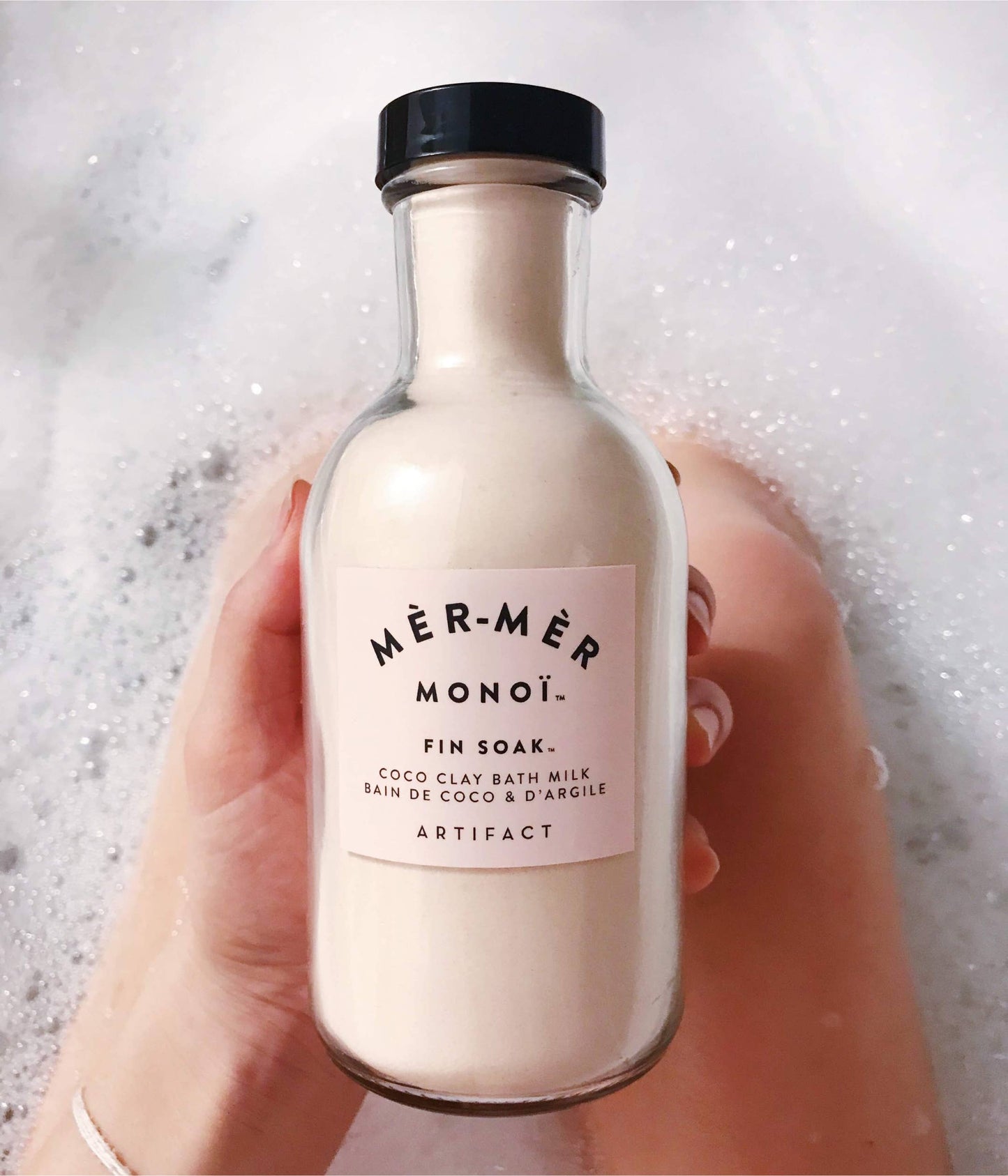 Mèr-Mèr Monoï Fin Soak Coco Clay Bath Milk - 8oz