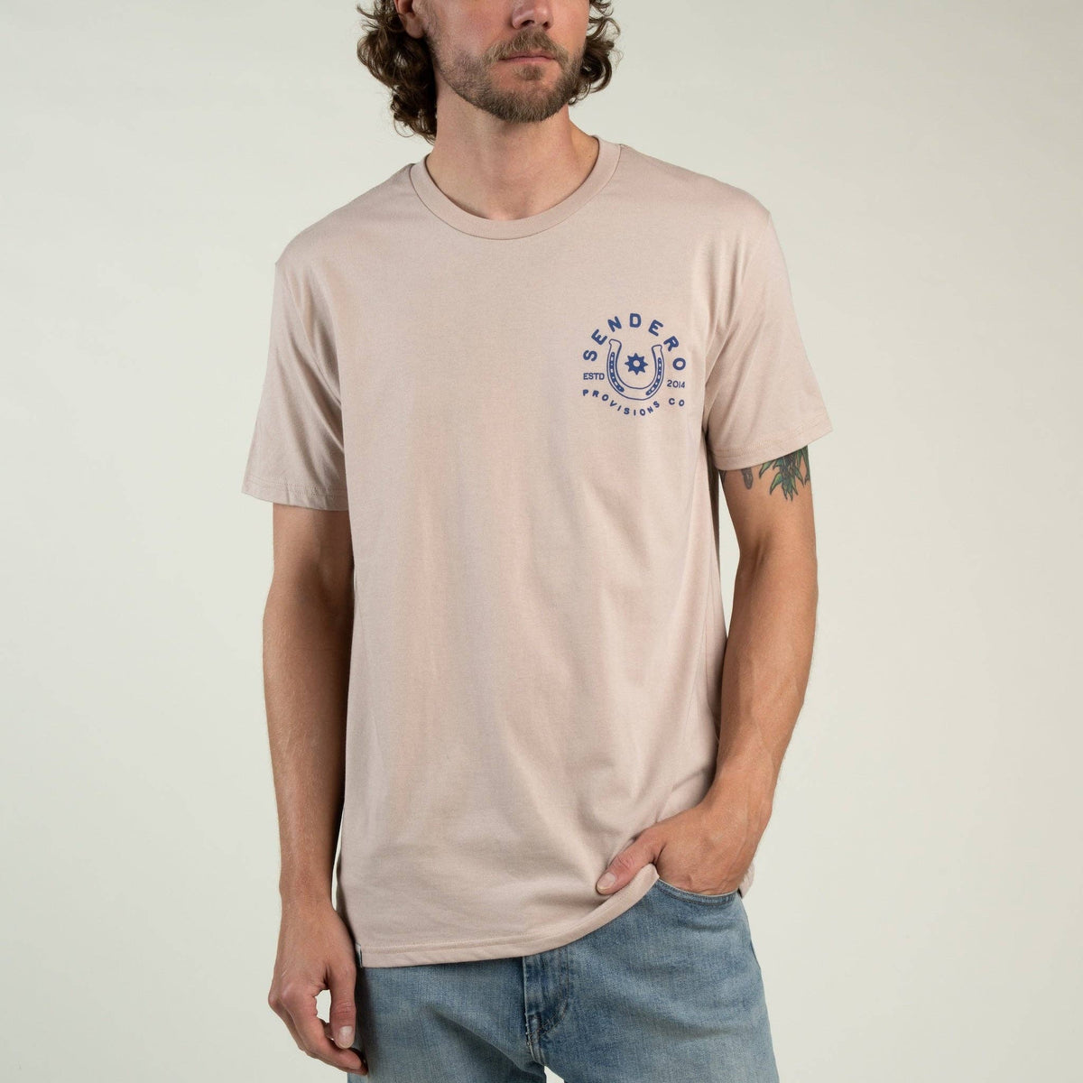 No Luck T-Shirt - Sand: X-Large
