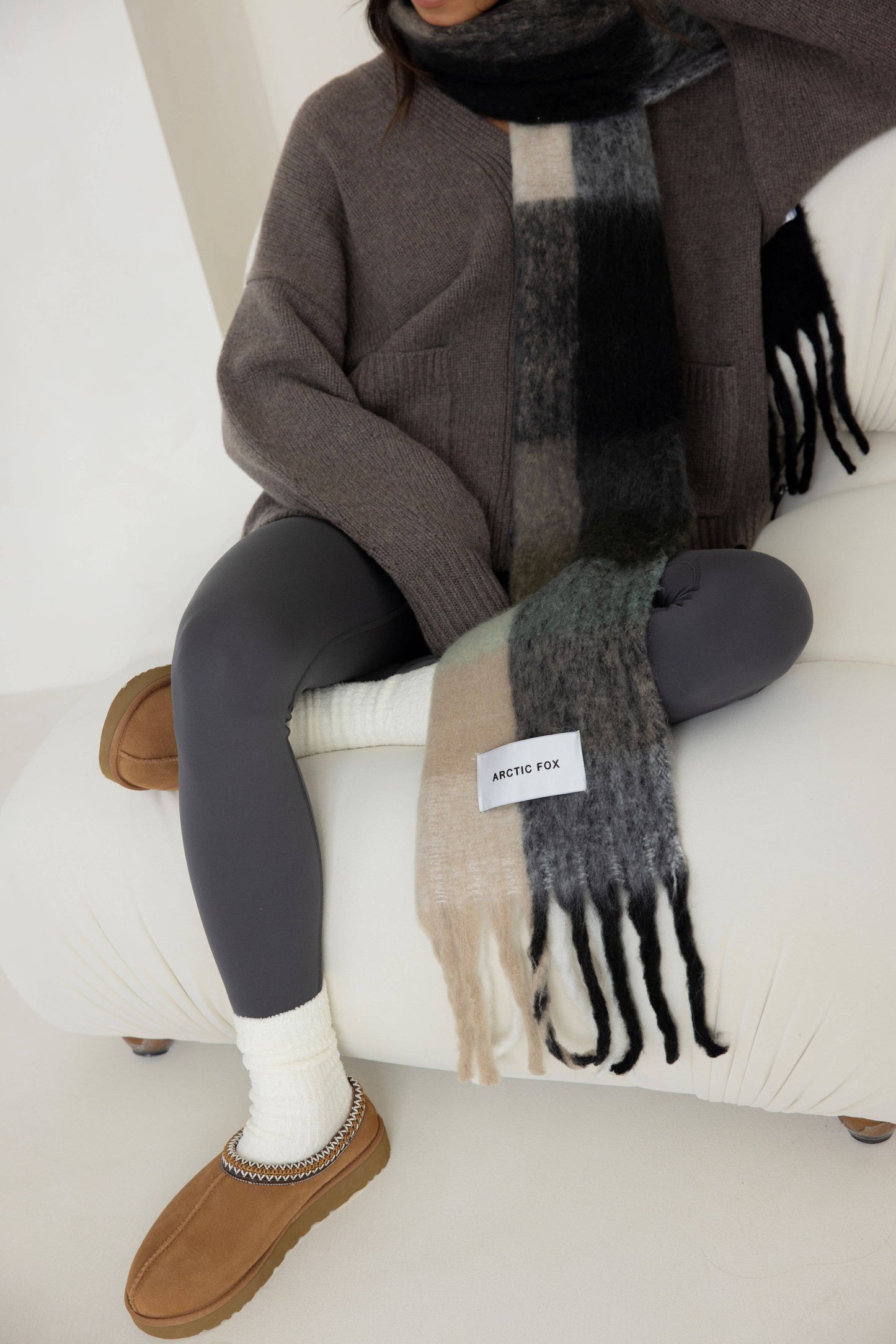 Cosy Socks - 100% Recycled - White - FW25