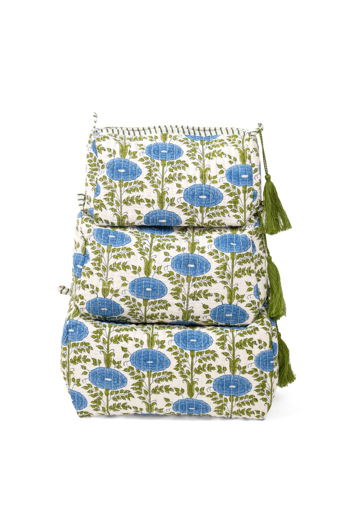 Araminta Toiletry Bag - Blue: Small