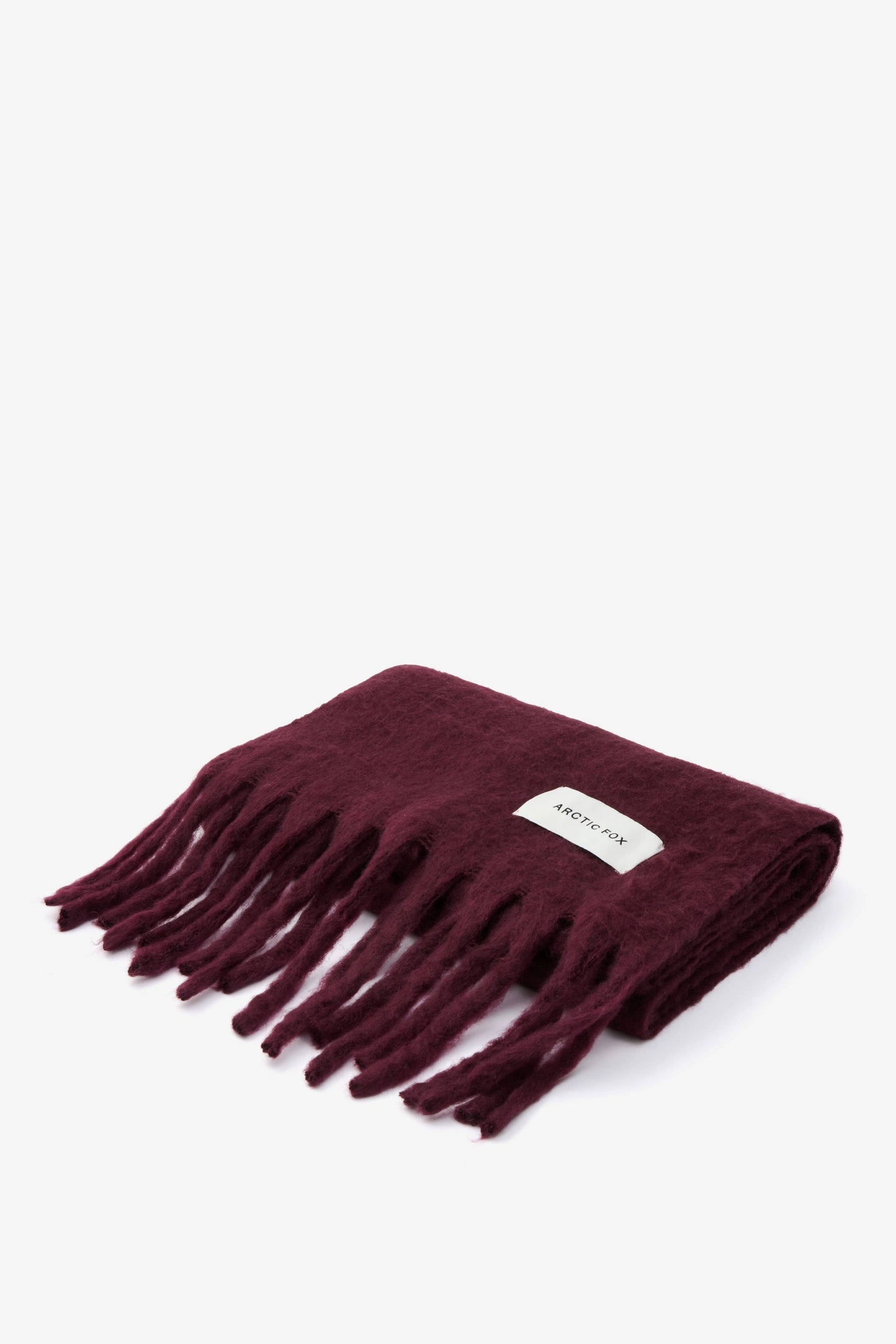 The Stockholm Scarf - 100% Recycled - Cherry Lacquer - FW25