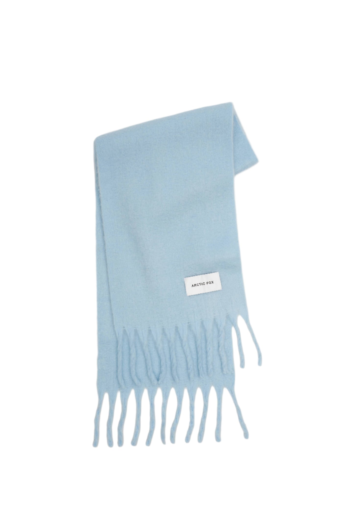 The Stockholm Scarf - Glacier Blue - 100% recycled materials