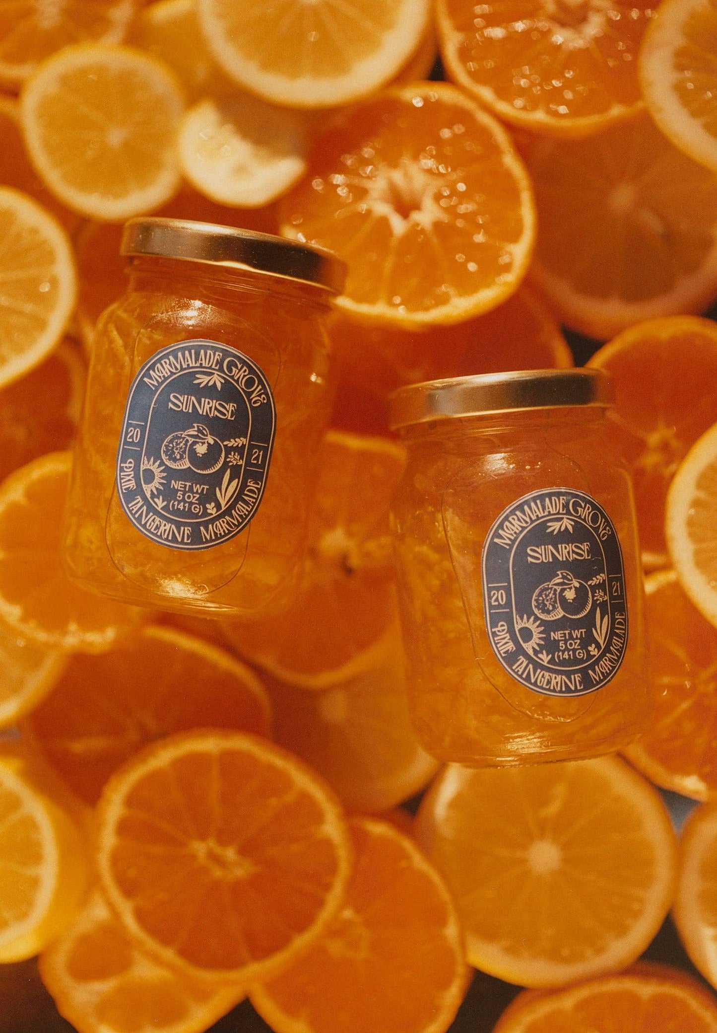 "Sunrise" Pixie Tangerine Marmalade: 5oz Marmalade Jar