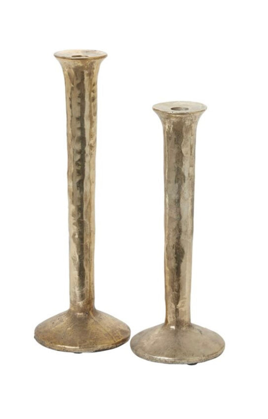 Burnished Gold Candlestick - Medium