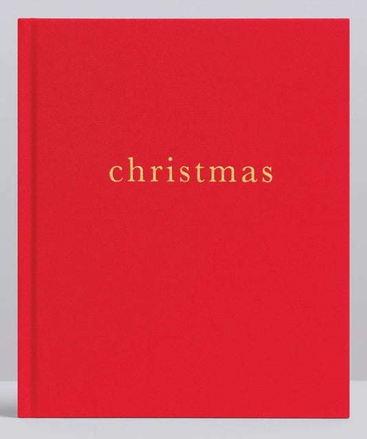 Family Christmas Book - Red