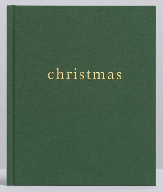 Family Christmas Book - Forest Green