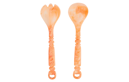 Wilkie Salad Servers - Caviar