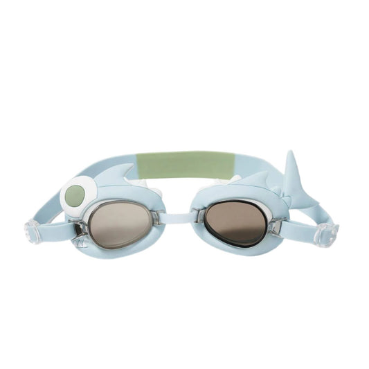 Mini Swim Goggles Shark Tribe Khaki