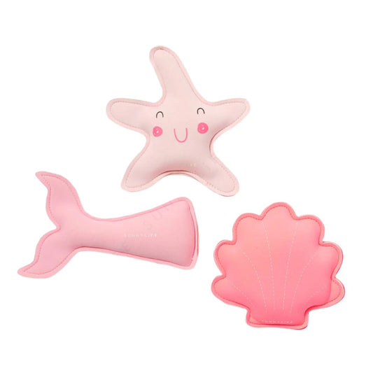 Melody the Mermaid Dive Buddies Neon Strawberry Set of 3